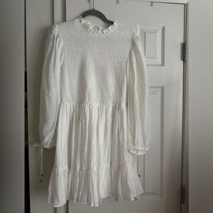 Selfie Leslie white dress